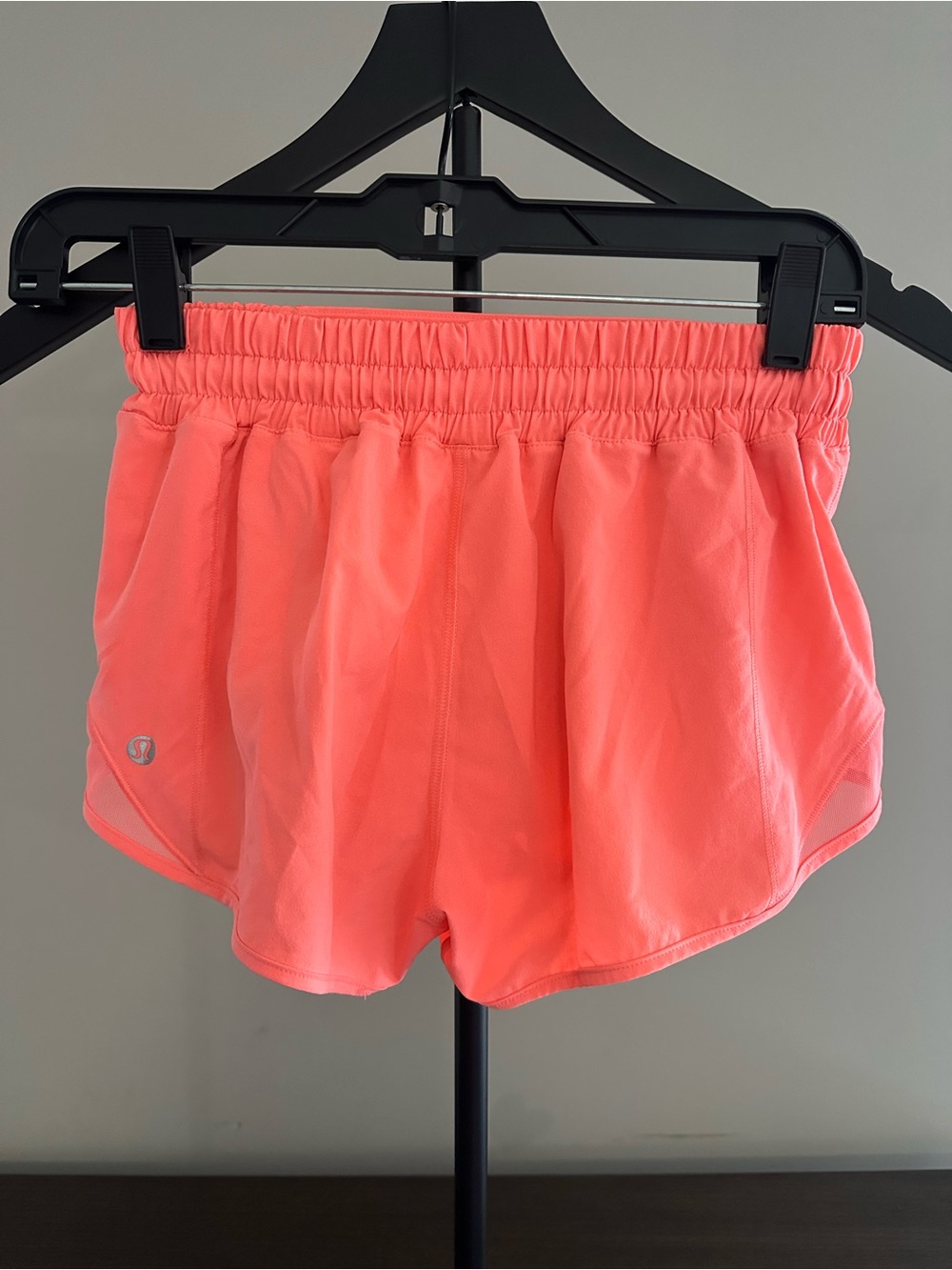 lululemon athletica Women's Coral Pink Running Shorts
